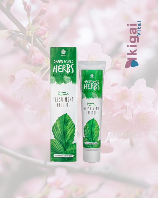 Crema Dental Natural Green World HERBS HGW